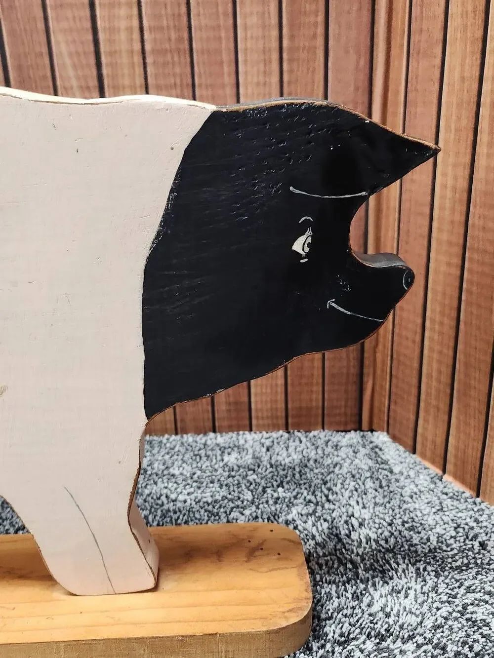 Wooden Pig Decor #A77 - Picture 4 of 12